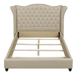 29092 Full Coronado Beige Upholstered Bed 
