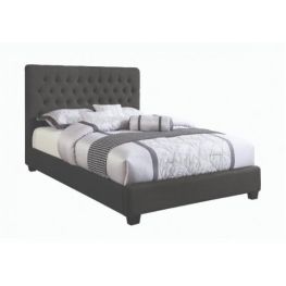 300529Q Queen Bed Charcoal