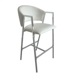 Kosh White Bar Stool