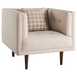 Davis Linen Accent Chair