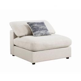 Cassville Beige Armless Chair