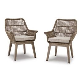 Beach Front Arm Chair With Cushion (2/CN)