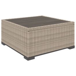 Silent Brook Beige Square Cocktail Table