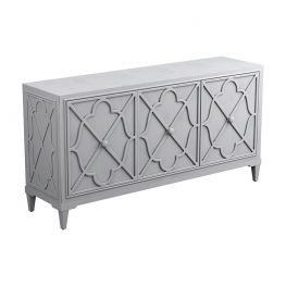 951825 Accent Cabinet, Antq Wht