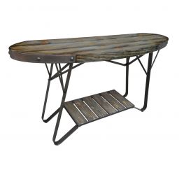 Malibu Grey Console Table