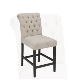 Tripton Linen Counter Stool