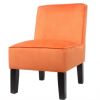 Give your space stately elegance with this wood upholstered Accent Chair. With sturdy frames, contemporary style and soft, resilient cushions, you will enjoy the comfort and stunning appeal of this chair. 