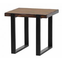 Rustic End Table