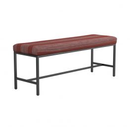 Richmond Red/Gunmetal Bench