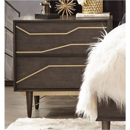 Tarah Graphite Nightstand