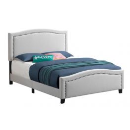 Morgan Beige Queen Bed
