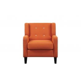 Springs Orange Accent Chair