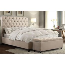 18894 Chesterfield Desert Sand Queen Bed