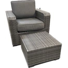 Brunswick Lounge Chair and Ottoman