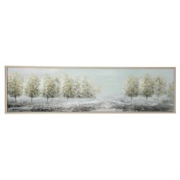 Theresa Wood Framed Canvas Art