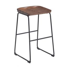 Showdell Brown/Black Barstool