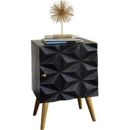 Litera Dark Brown Accent Cabinet