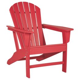 Sundown Treasure Red Adirondack Chair