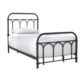 Nashburg Black Twin Metal Bed
