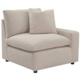 Savesto Ivory Raf Corner Chair