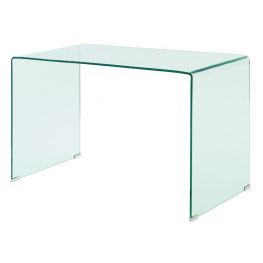 Clevon Glass Desk