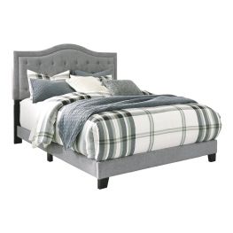Jerary Camel Gray Queen Upholstered Bed