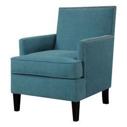 Carlton Teal Club Chair