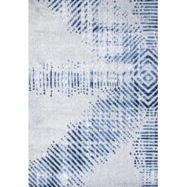 5'  x 8'  Alexandra Abstract Ripples - Blue