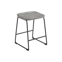 Showdell Gray/Black Barstool