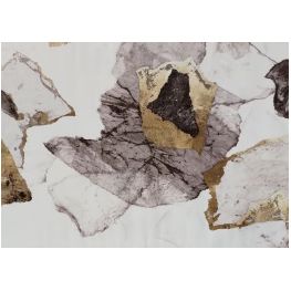 Black and Gold Abstract Art 