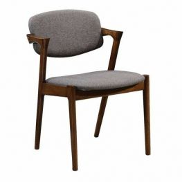 Malone Walnut Arm Dining Chair