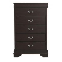 Louis Philippe Chest in Cappuccino